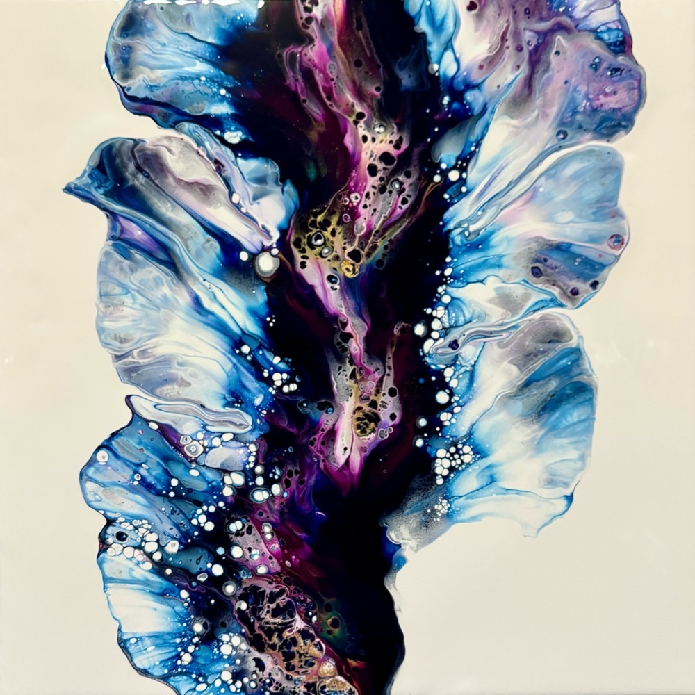 12”x12” Fluid Acrylic Artwork